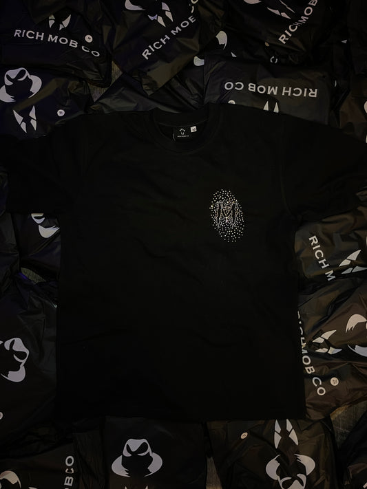 MMNF full rhinestone t-shirt